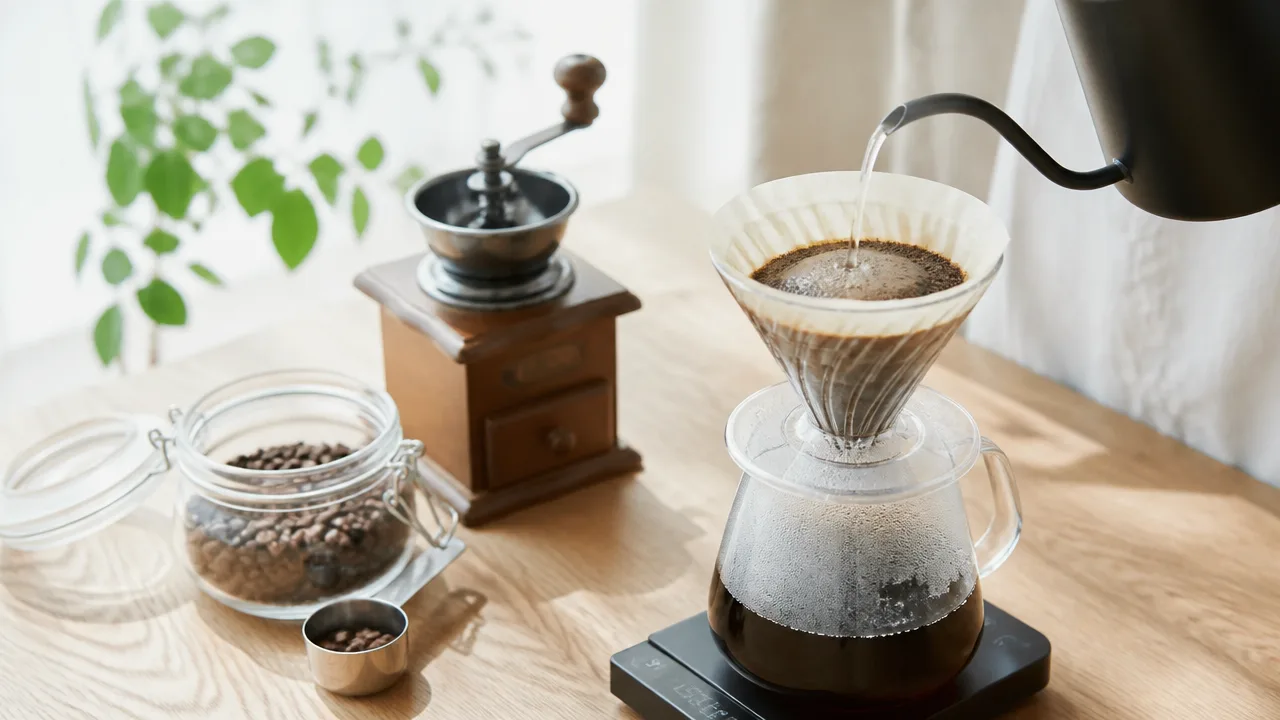 初心者でもできるコーヒーの美味しい入れ方|基本の手順とコツ