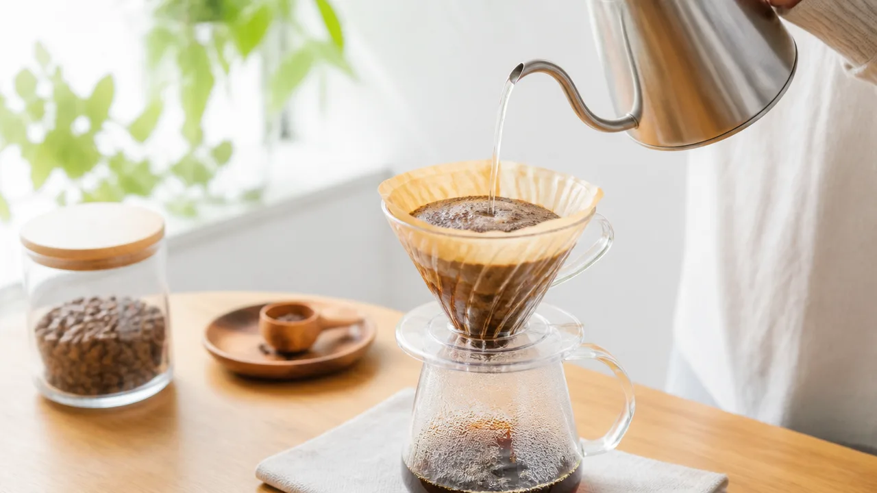 コーヒー粉とお湯の割合は?1杯分の目安と好みに合わせる淹れ方