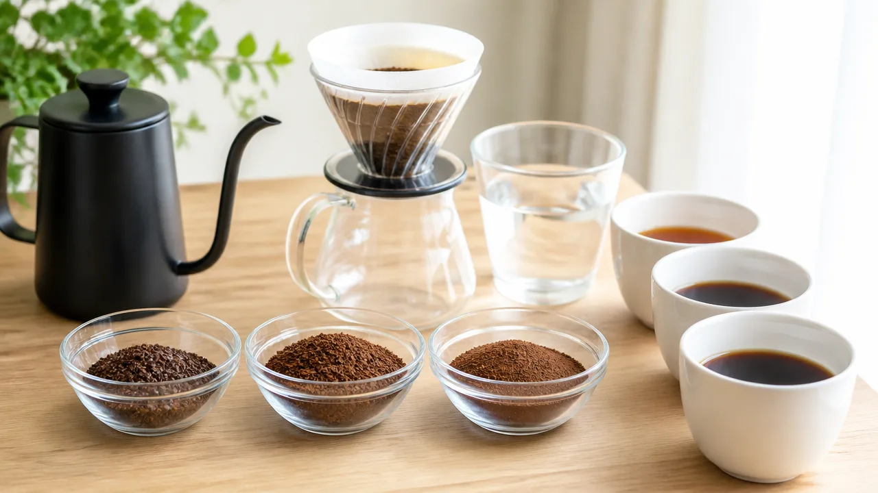 コーヒー粉とお湯の割合は?1杯分の目安と好みに合わせる淹れ方