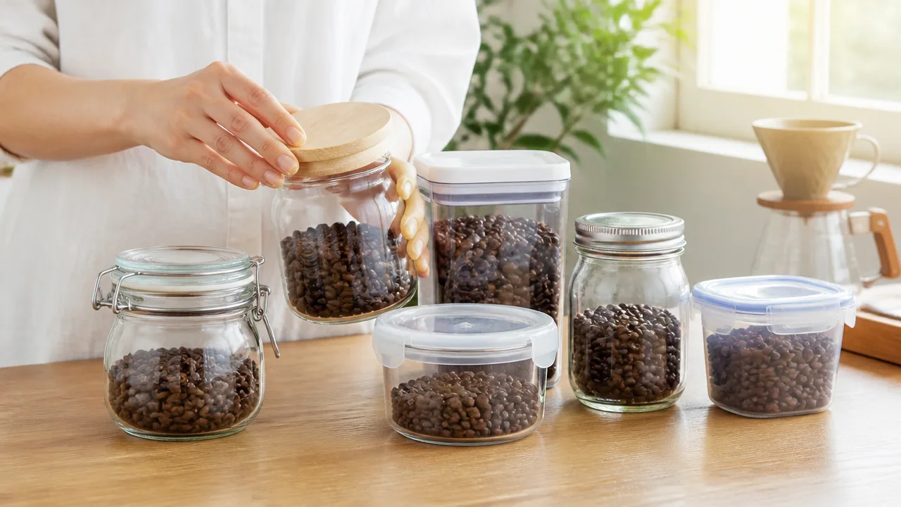コーヒー豆の保存容器は代用できる?身近なおすすめ7選
