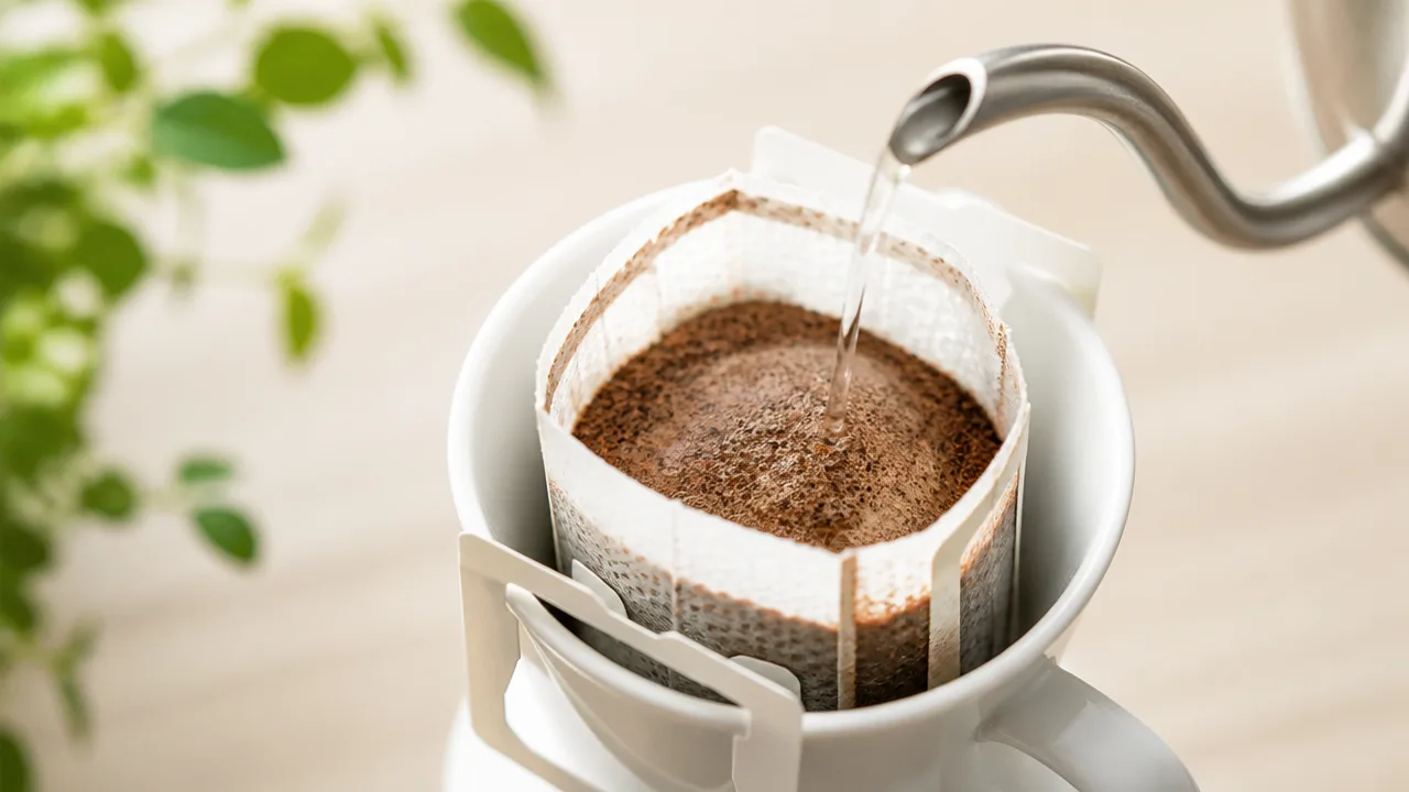 ドリップコーヒーの蒸らし時間は何秒?おいしく淹れるコツ