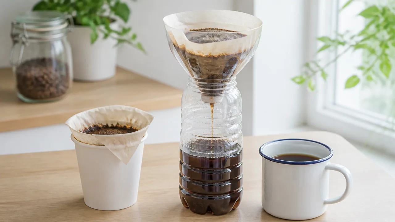 コーヒーはドリッパーなしでも淹れられる?身近な道具で簡単代用