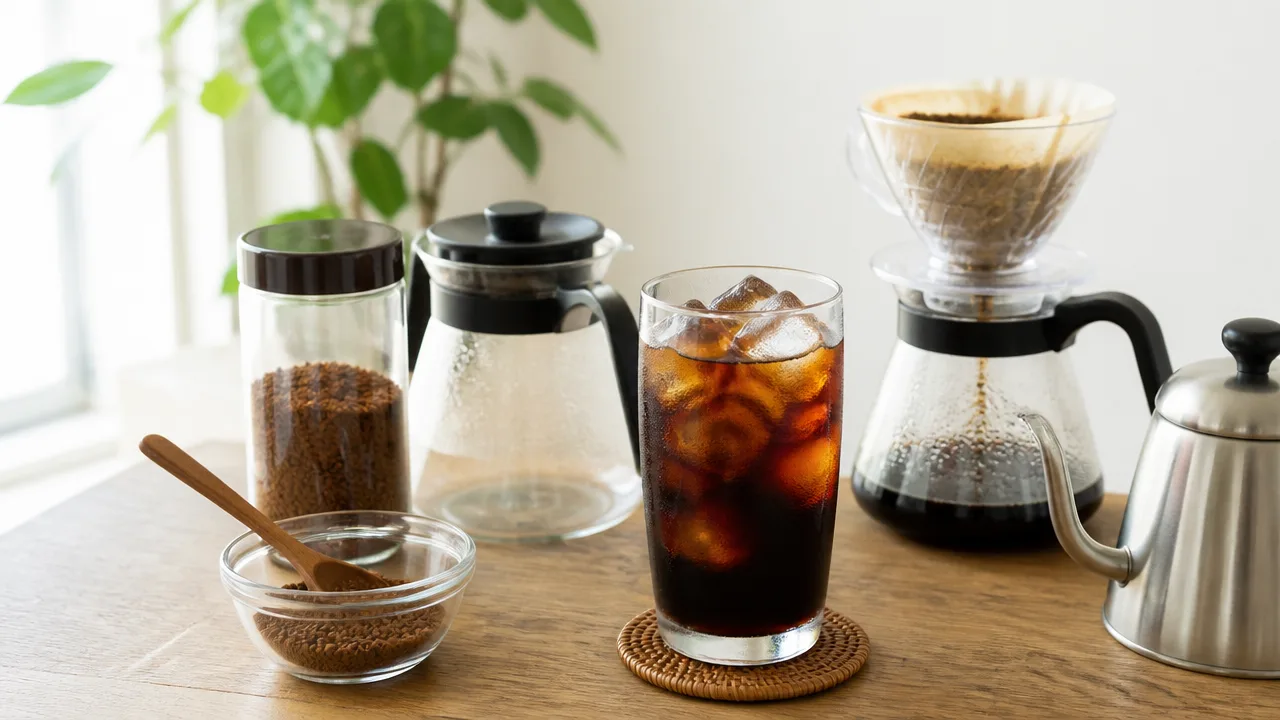 アイスコーヒーの家での作り方｜簡単でおいしく仕上げるコツ