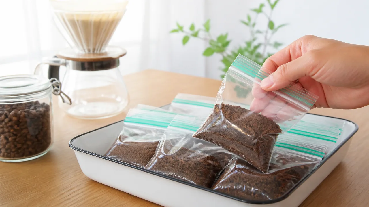 コーヒー豆の冷凍保存方法は?鮮度を保つコツと解凍方法