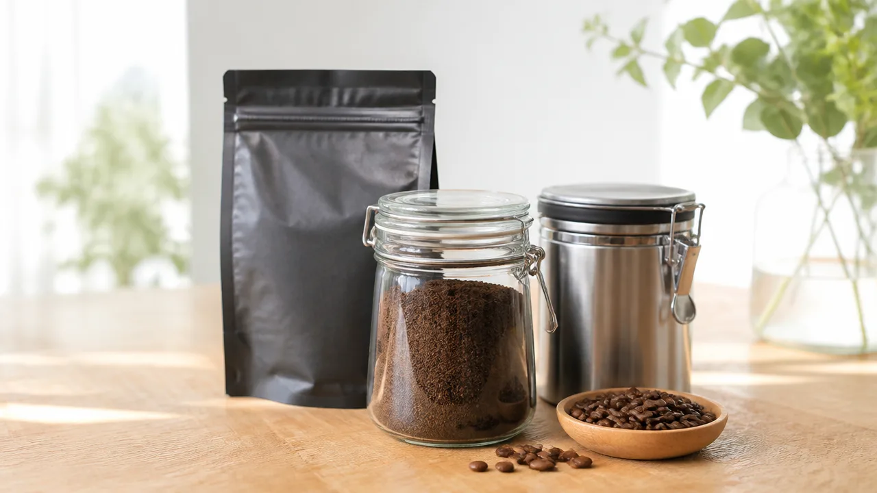 コーヒー粉の保存方法は?鮮度を保つ容器と置き場所のコツ