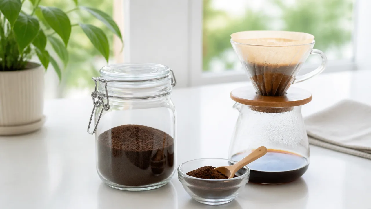 コーヒー粉の保存方法は?鮮度を保つ容器と置き場所のコツ
